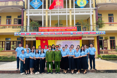 TRƯỜNG TIỂU HỌC NGHĨA BÌNH – TỔ CHỨC TUYÊN TRUYỀN AN TOÀN GIAO THÔNG VÀ PHÒNG CHÁY, CHỮA CHÁY